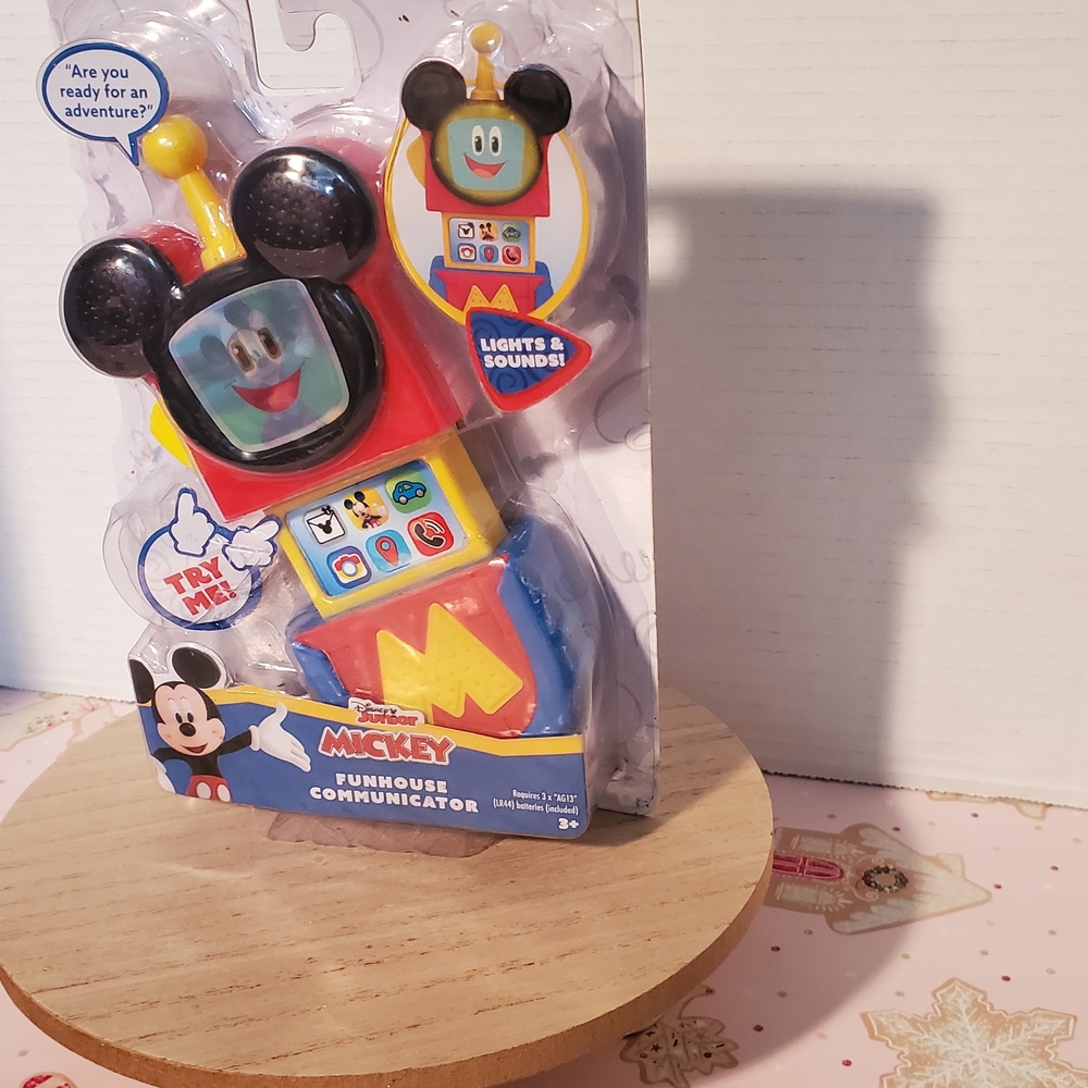 Funhouse Communicator Toy - Red, Blue, Yellow